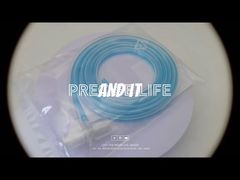 Sensore di flusso neonatale/infantile Hamilton 155500, connettore OD15m-OD15F, colore blu