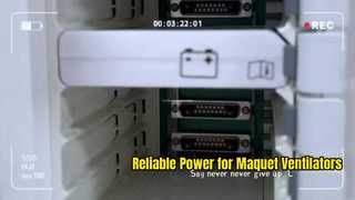 Batteria di ricambio Maquet 6487180 per servoventilatori