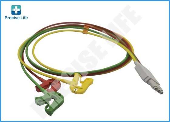PH M1672A ECG leadset Grabber IEC color code ICU 3 leadset clip
