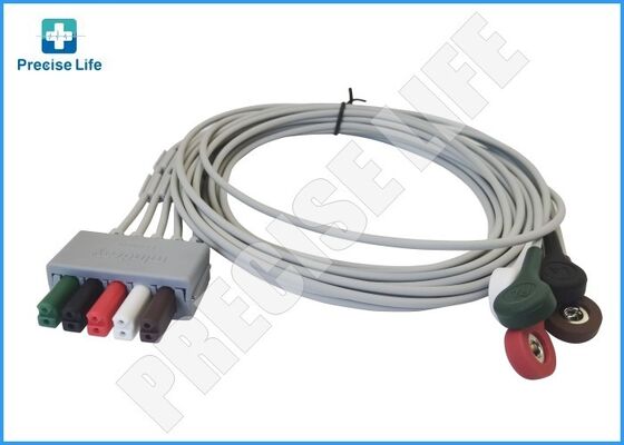 Mindray 0010-30-43145 set di derivazioni ECG 5 derivazioni fili per elettrodi Adulti EL6501B filo per elettrodi ECG